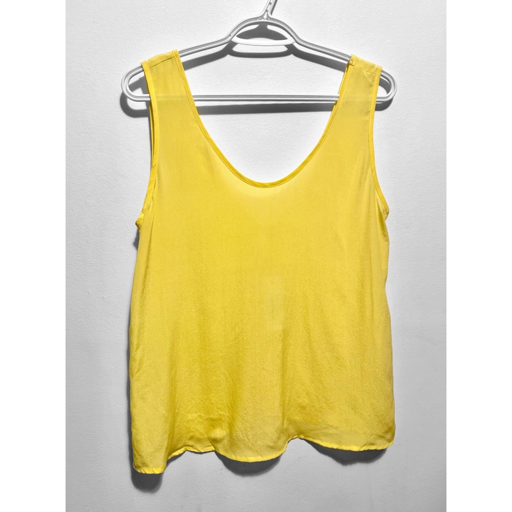 NWT Olivaceous 100% Silk Sleeveless Top